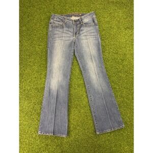 Faded Glory Womens Bootcut Jeans Medium Wash Blue Denim Size 12 Mid Rise